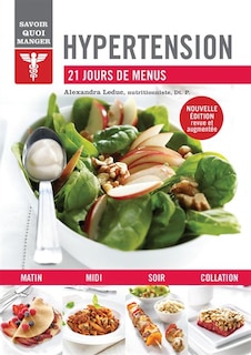 Hypertension 21 jours de menus