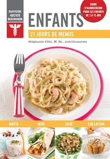 Couverture_Enfants : 21 jours de menus