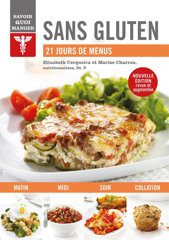 Couverture_Sans gluten : 21 jours de menus