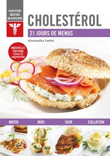 Couverture_CHOLESTEROL -21 JOURS DE MENUS