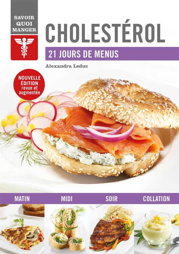 Couverture_CHOLESTEROL -21 JOURS DE MENUS