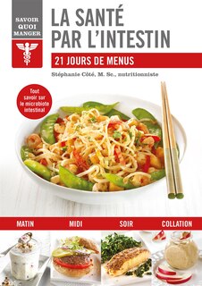 Front cover_21 JOURS DE MENUS: LA SANTÉ PAR L'INTESTIN