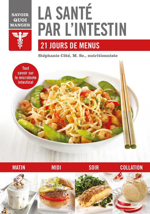 Front cover_21 JOURS DE MENUS: LA SANTÉ PAR L'INTESTIN
