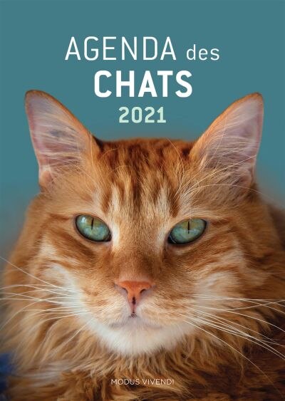 Couverture_Agenda des chats 2021