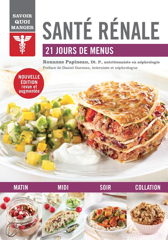 Front cover_Santé rénale : 21 jours de menu