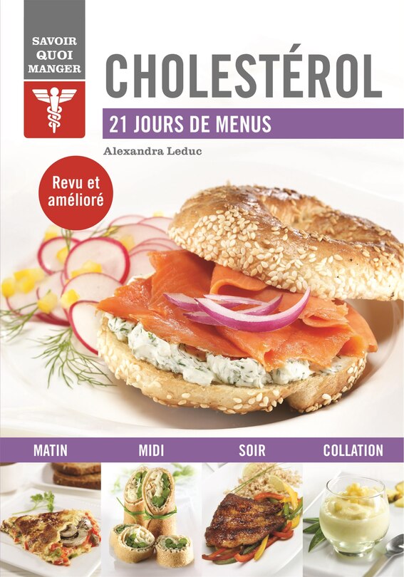 Front cover_Cholestérol : 21 jours de menus