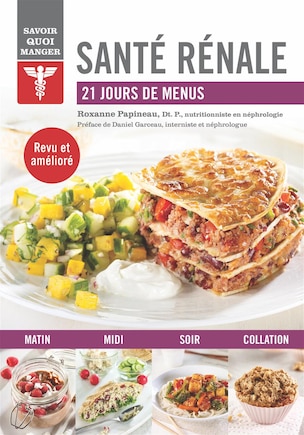 Sante rénale: 21 jours de menus