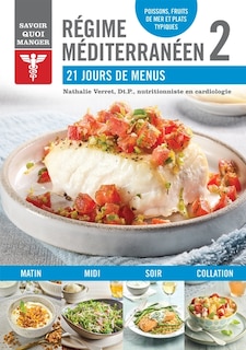 Couverture_Régime méditerranéen Tome 2 - 21 jours de menus