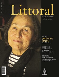 Revue Littoral, no 14: Joséphine Bacon
