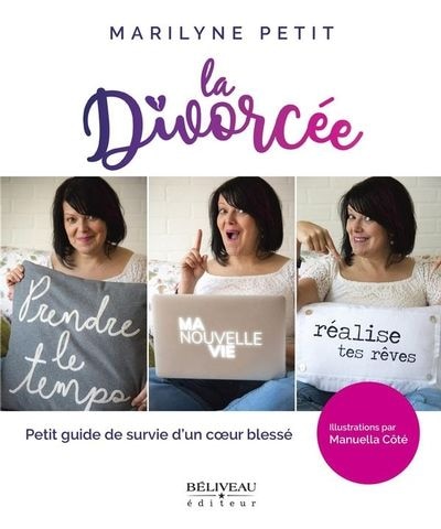 Front cover_La divorcée : Petit guide de survie d'un coeur blessé