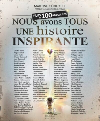 Front cover_Nous avons tous une histoire inspirante : Plus de 100 anecdotes touchantes