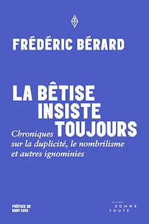 Front cover_La bêtise insiste toujours