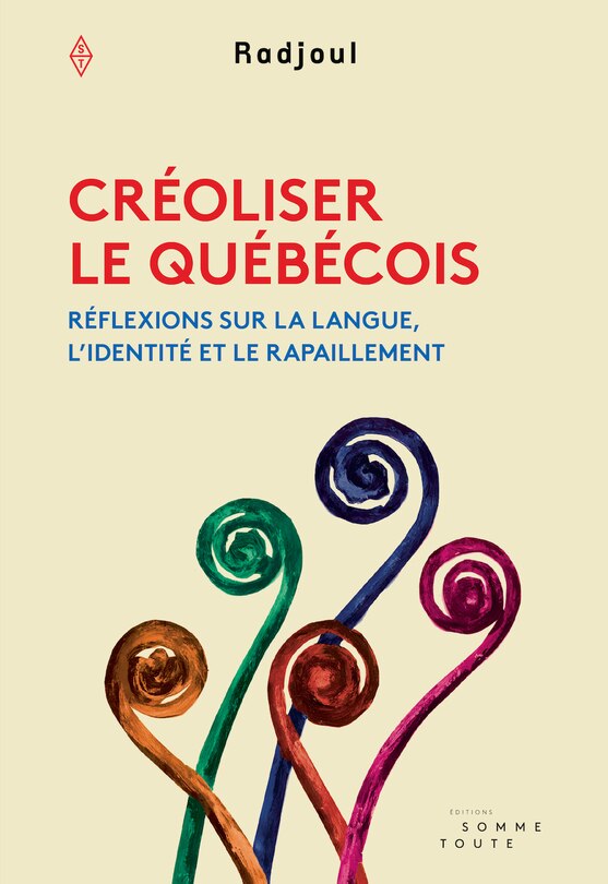 Front cover_Créoliser le québécois