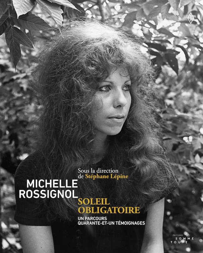 Front cover_Michelle Rossignol. Soleil obligatoire