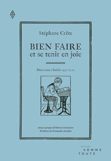 Front cover_Bien faire et se tenir en joie