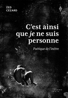 Front cover_C'est ainsi que je ne suis personne