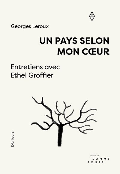 Front cover_Un pays selon mon coeur