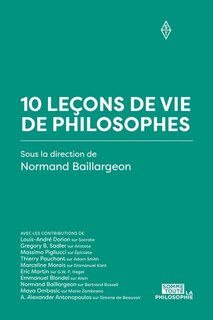 Front cover_10 le&ccedil;ons de vie de philosophes