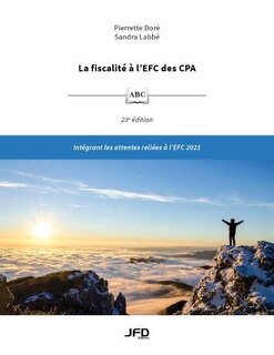 La fiscalité à l’EFC des CPA - 23e édition