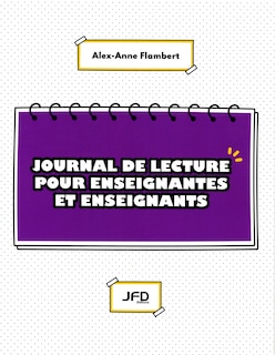 Couverture_Journal de lecture pour enseignantes et enseignants