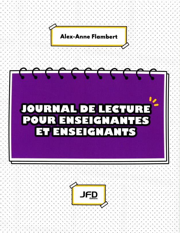 Couverture_Journal de lecture pour enseignantes et enseignants