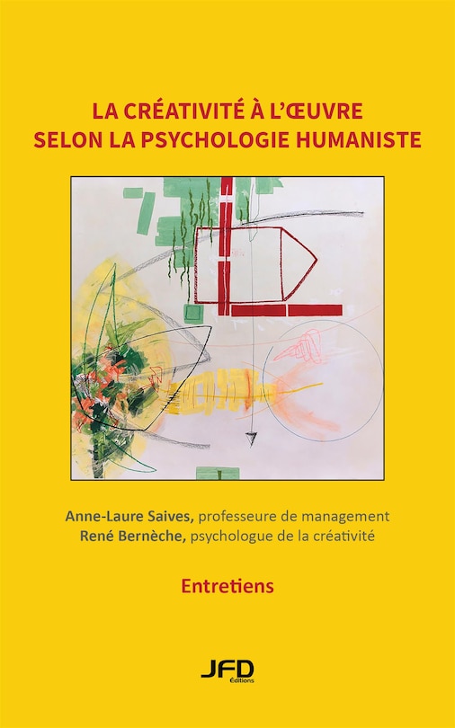 Front cover_La créativité à l’oeuvre selon la psychologie humaniste