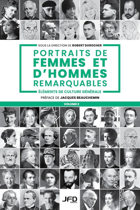 Front cover_Portraits de femmes et d'hommes remarquables - Volume 2