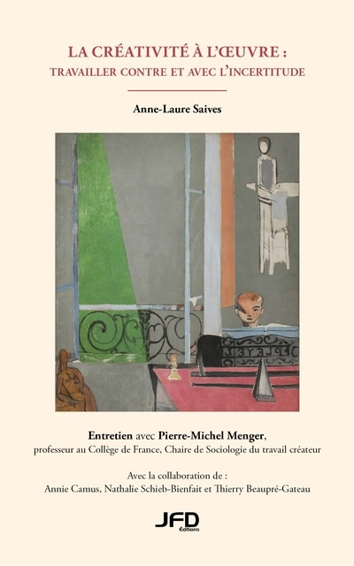 Front cover_La créativité à l’oeuvre : travailler contre et avec l’incertitude
