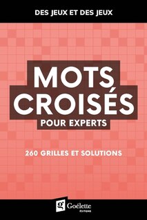 Couverture_MOTS CROISÉS POUR EXPERTS