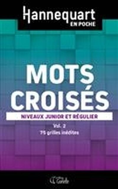 Front cover_Mots croisés