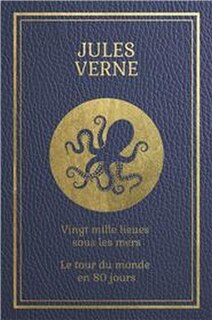 Couverture_Vingt mille lieues sous les mers ; Le tour du monde en 80 jours