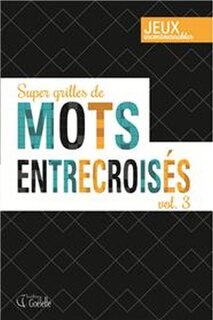 Front cover_Super grilles de mots entrecroisés