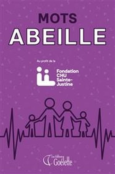 Front cover_Mots abeilles : Fondation CHU Sainte-Justine