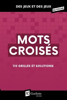Front cover_Mots croisés : 110 grilles et solutions