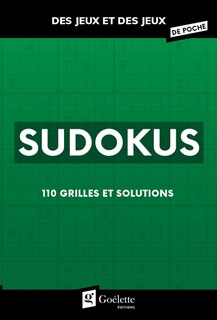 Front cover_Sudokus : 110 grilles et solutions