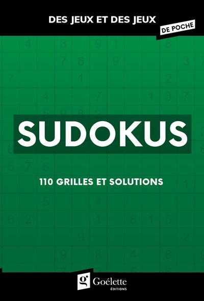 Front cover_Sudokus : 110 grilles et solutions