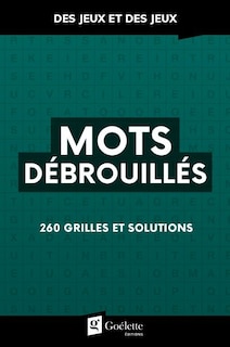 Couverture_Mots débrouillés : 260 grilles et solutions