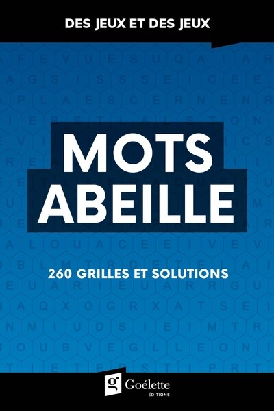 Front cover_Mots abeille : 260 grilles et solutions
