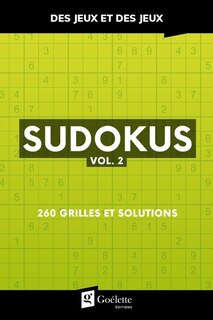 Front cover_Sudokus vol. 2 : 260 grilles et solutions