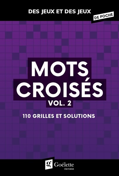 Front cover_Mots croisés