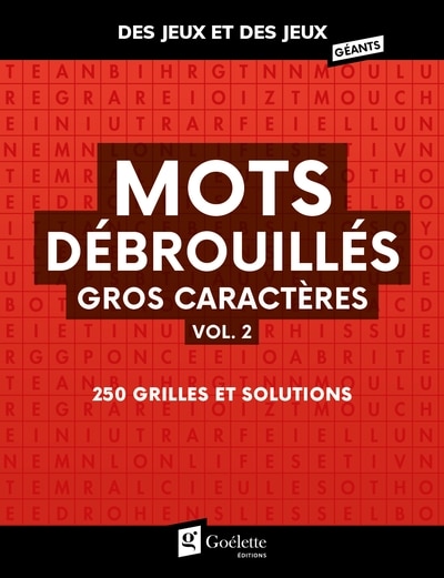 Couverture_Mots débrouillés gros caractères