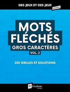 Front cover_Mots fléchés gros caractères