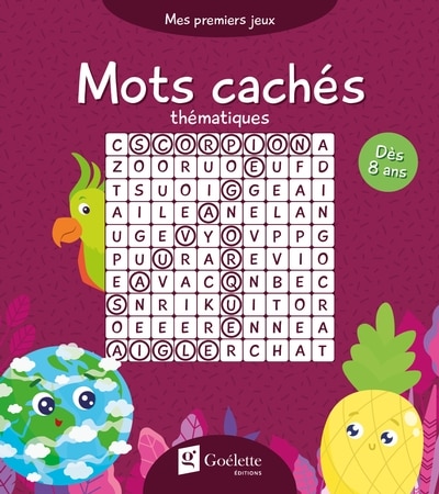 Front cover_MOTS CACHÉS THÉMATIQUES