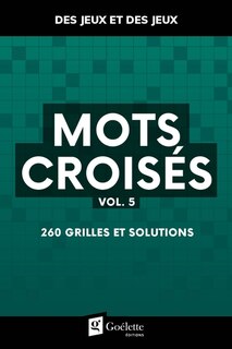 Couverture_Mots croisés Vol. 5