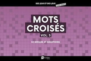 Couverture_Mots crois&eacute;s Vol.3 Super g&eacute;ants