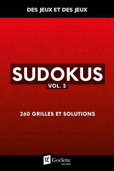 Couverture_Sudokus vol. 3