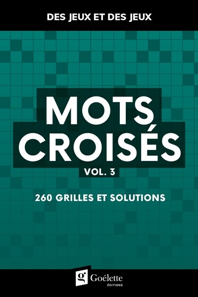 Couverture_Mots croisés, vol. 3