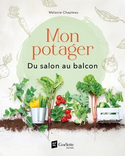 Couverture_Mon potager : du salon au balcon