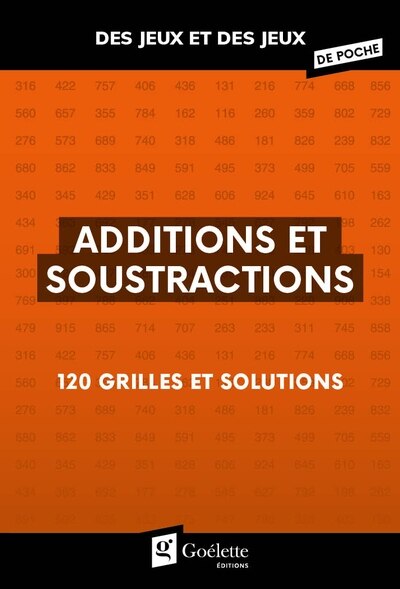 Front cover_Additions et soustractions