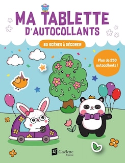 Couverture_Ma tablette d'autocollants - trop mignon!